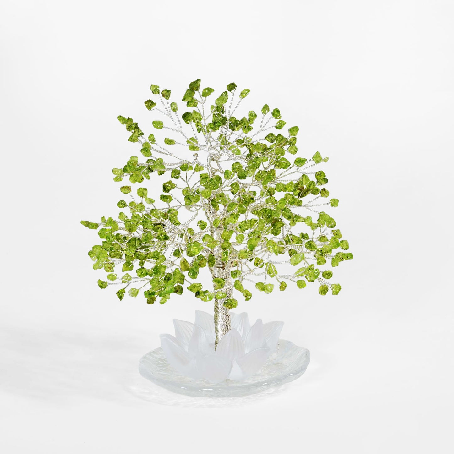 Prosperity Olivine Lotus Feng Shui Tree – Abundance & Success