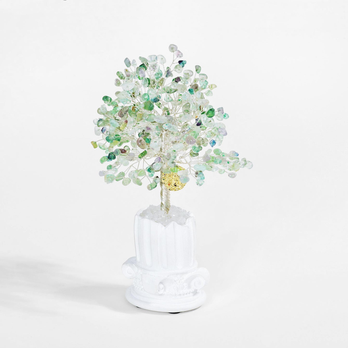 Mindful Clarity Virgo Green Fluorite Tree