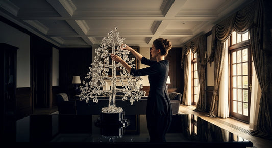 Beyond the Tree: Styling Your Space with Crystal Home Decor