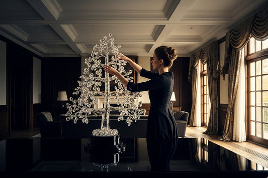 Beyond the Tree: Styling Your Space with Crystal Home Decor