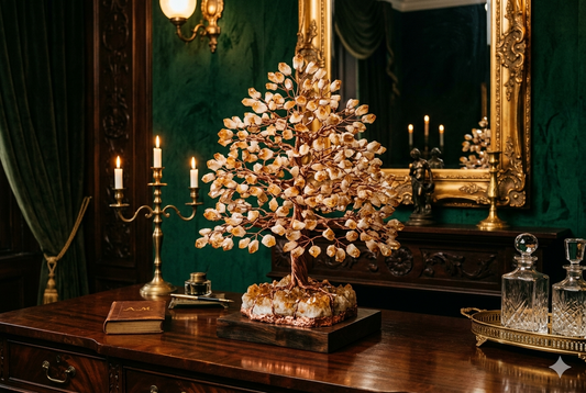 The New Victorian: Why Hand-Wired Crystal Trees are the New "Old Money" Essential