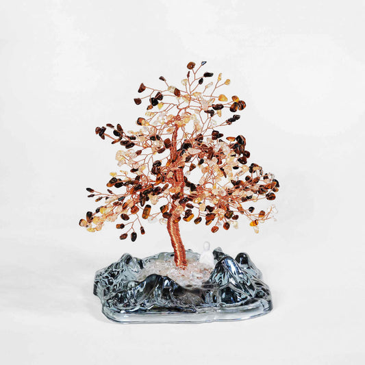 Career Igniter Tree – Citrine & Tiger Eye