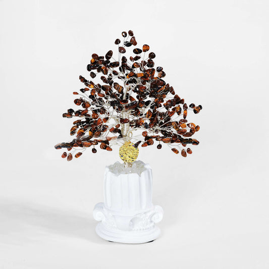 Solar Power Leo Tiger-eye Tree