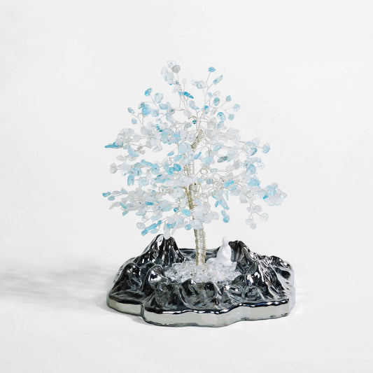 Sweet Dreams Tree – Moonstone & Aquamarine